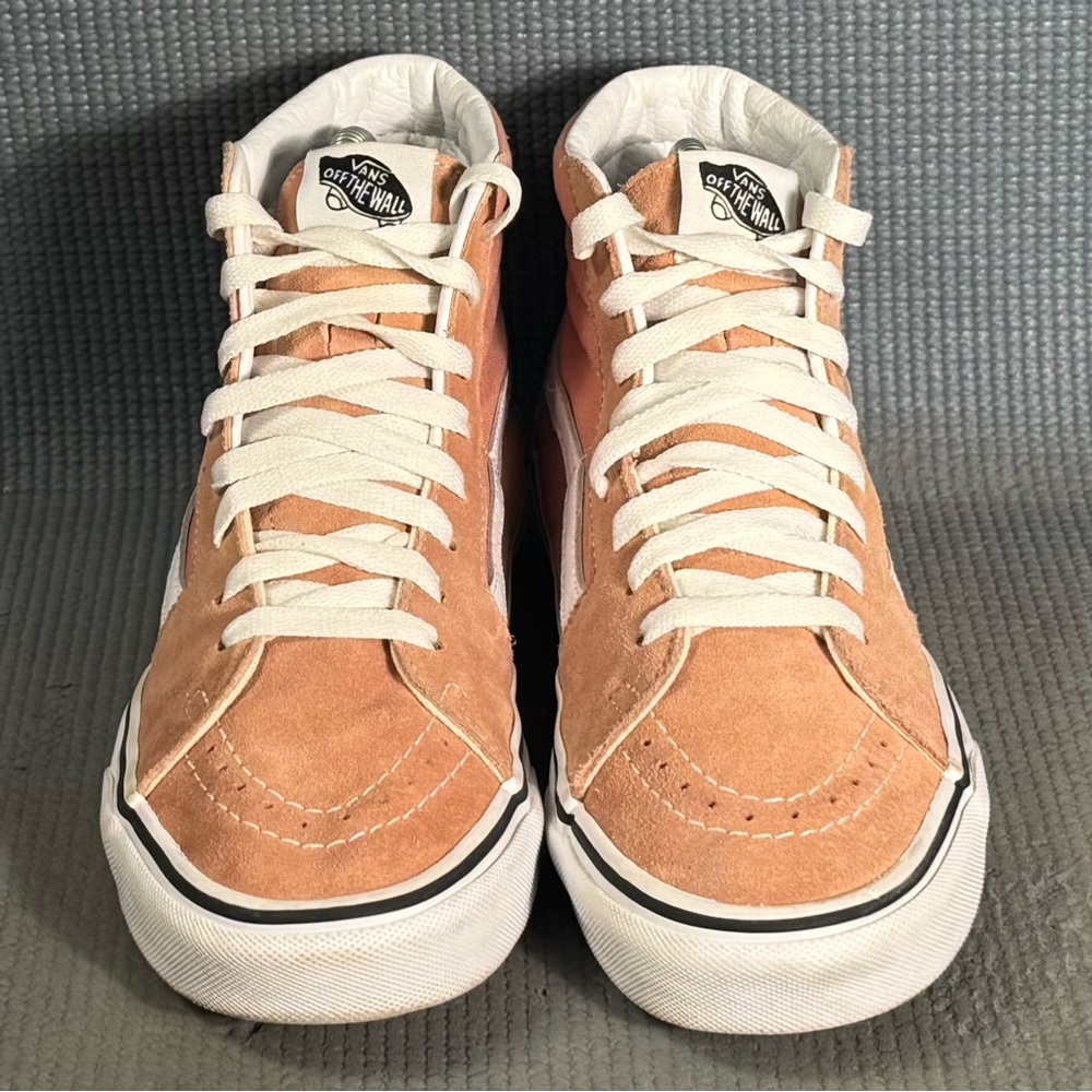 Vans Old Skool Sk8-Hi 'Mahogany‎ Rose' Sneakers Women’s Size 8 - Picture 3 of 9